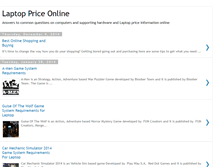 Tablet Screenshot of laptoppriceonline.com